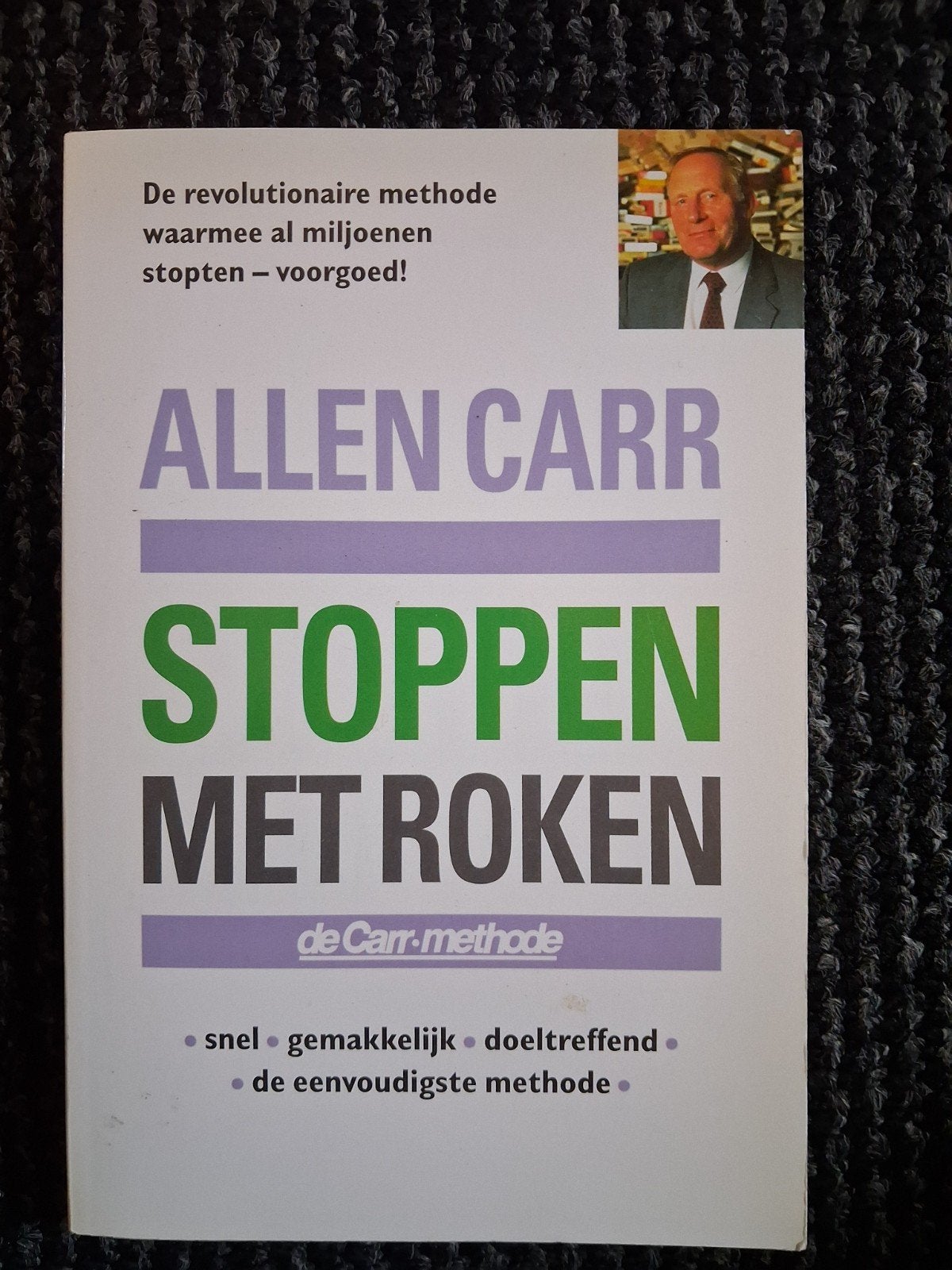 Allen Carr - Stoppen met roken, Ophalen, Zo goed als nieuw, Allen Carr