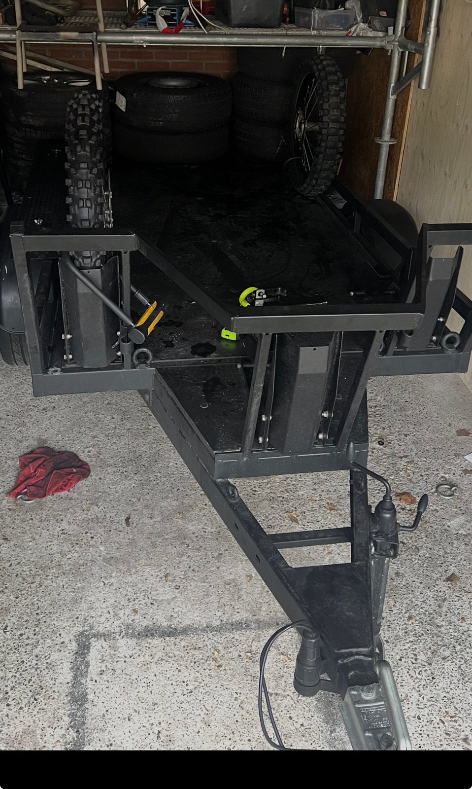 Motor trailer/aanhanger/ cross kar, Ophalen of Verzenden, Zo goed als nieuw