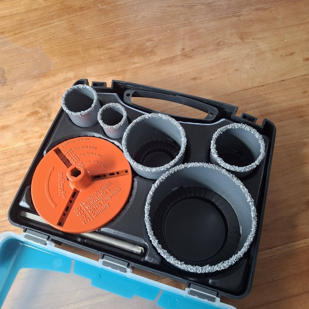 Muur boorset wolfcraft nieuw, Ophalen of Verzenden, Nieuw, Overige typen, Overige merken