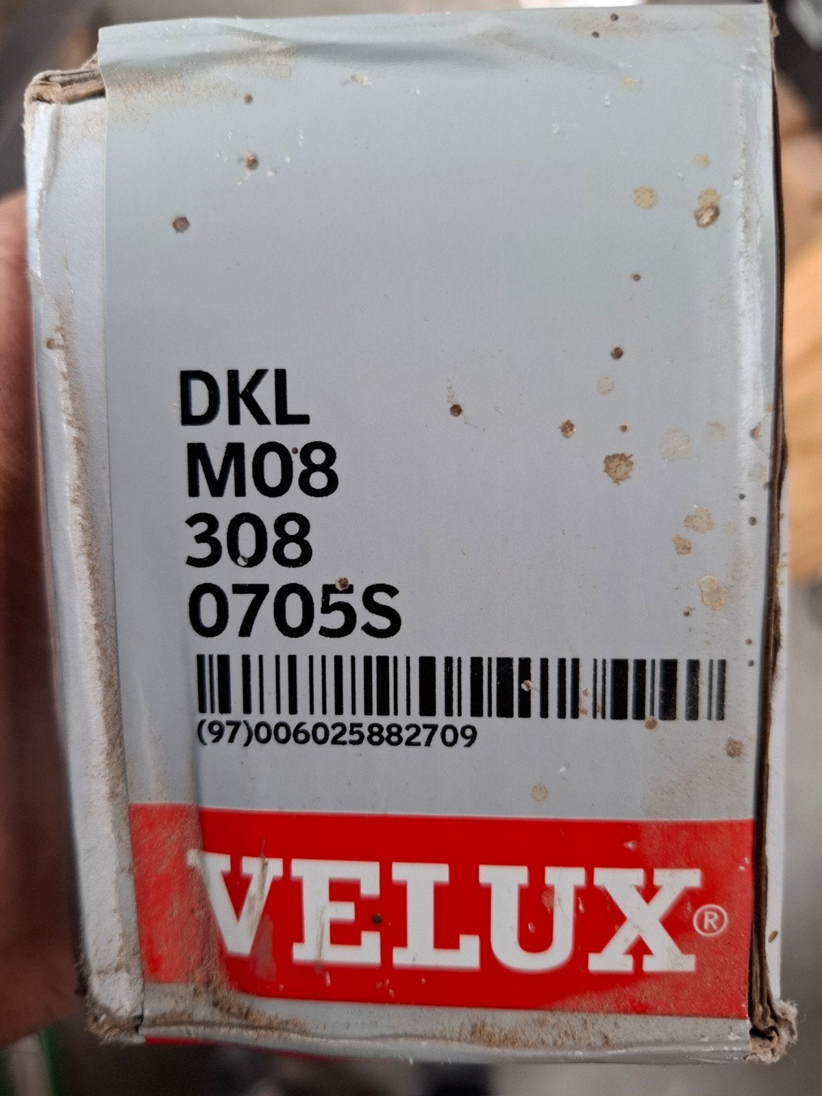 Velux verduisteringsgordijn M08 grijs, aluminium kader, Ophalen, Overige merken, Verduisterend, Nieuw