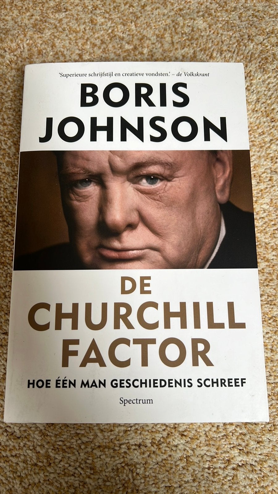 Boris Johnson - De Churchill factor, Verzenden, Europa, Zo goed als nieuw, Boris Johnson