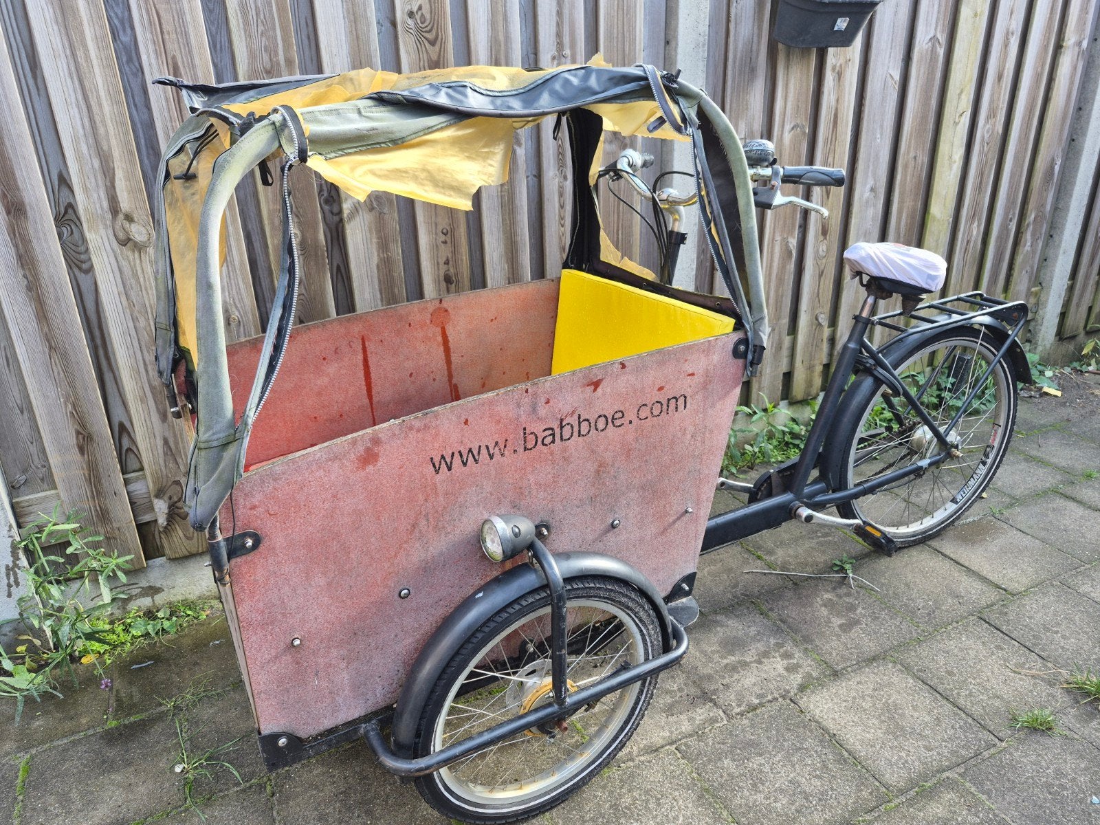 Opknapper!! bakfiets, Fietsen en Brommers, Ophalen, Gebruikt, Overige merken