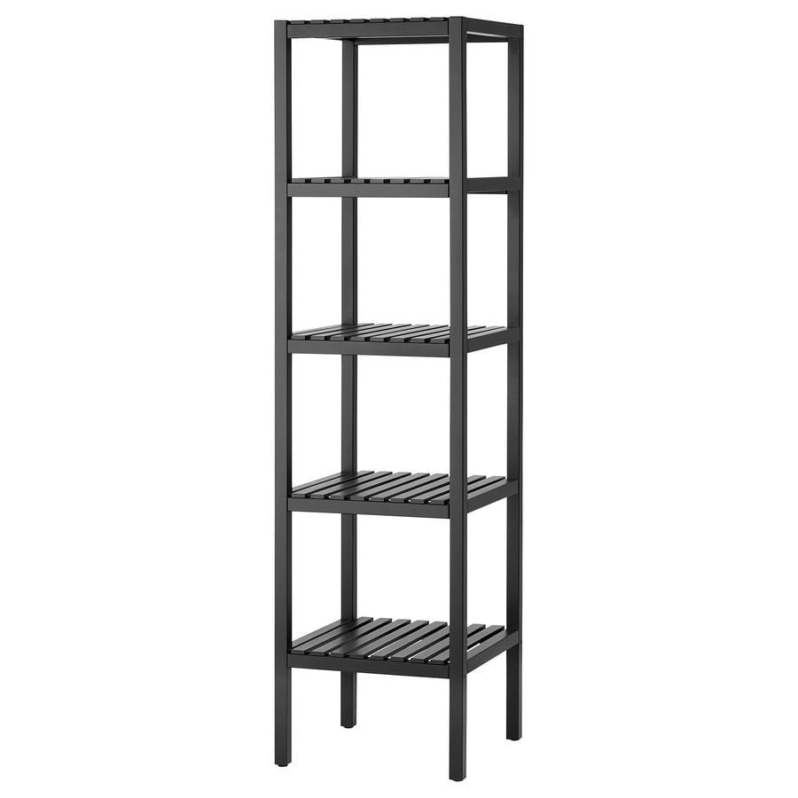 IKEA Muskan Badkamerrek - Zwart, 140 cm hoog, Ophalen, Gebruikt