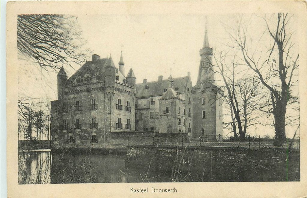 701-192-021 Doorwerth Kasteel, Verzamelen, Ansichtkaarten | Nederland, Verzenden, Voor 1920, Gelderland