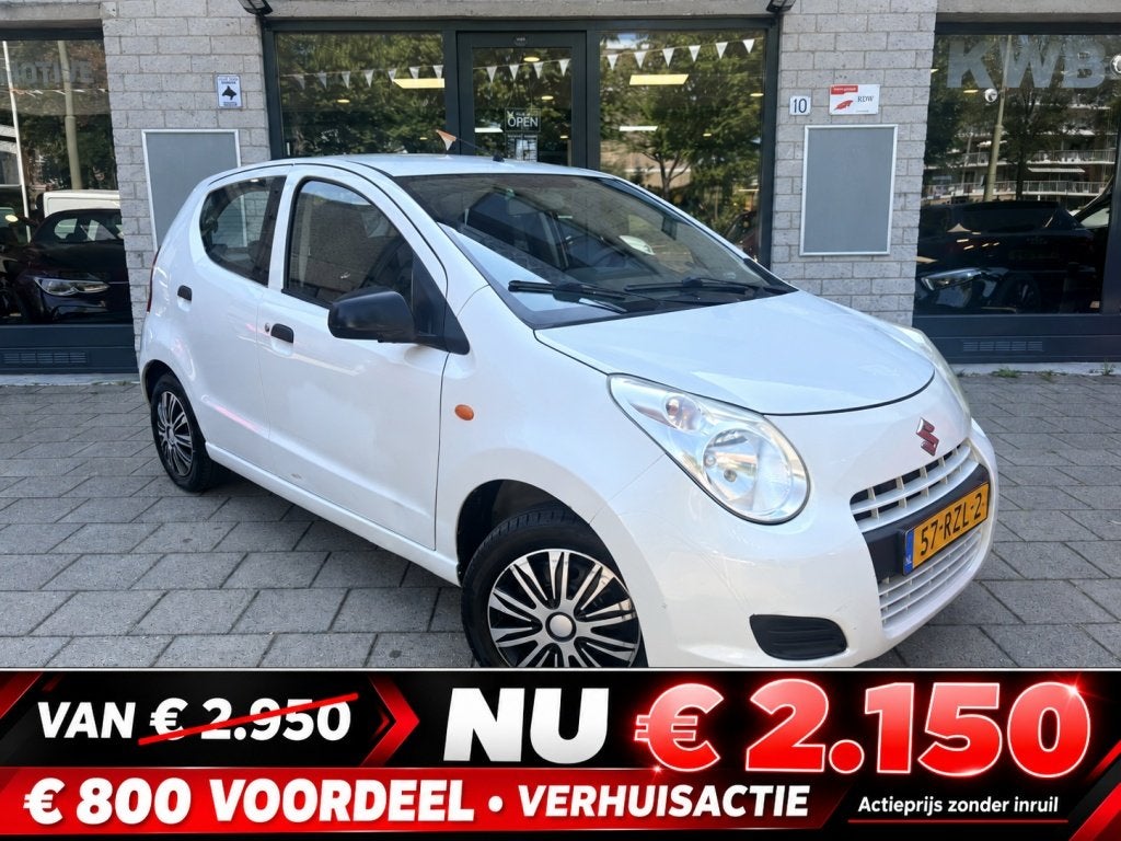 Suzuki Alto 1.0 Cool 5-deurs | Airco | Nieuwe koppeling | Be, Voorwielaandrijving, Euro 5, Gebruikt, 200 kg