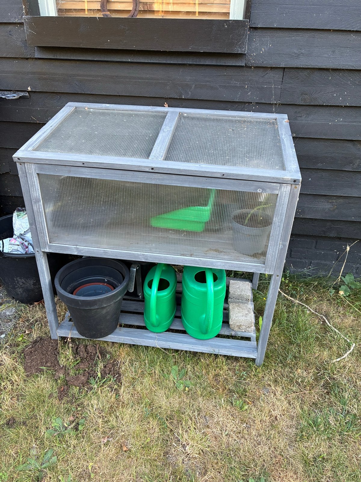 Houten kweekbak / zaaibak voor de moestuin, Ophalen of Verzenden, Gebruikt, Kweekbak