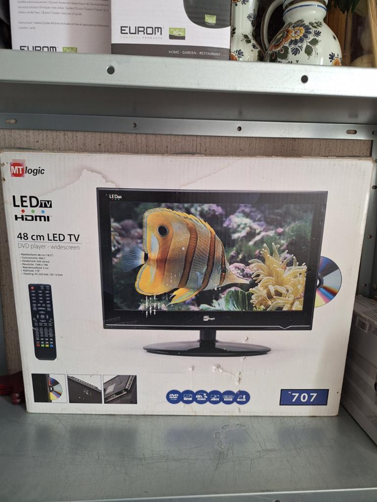 MT Logic 48 cm LED TV met ingebouwde DVD-speler, Overige merken, LED, 50 Hz, HD Ready (720p)