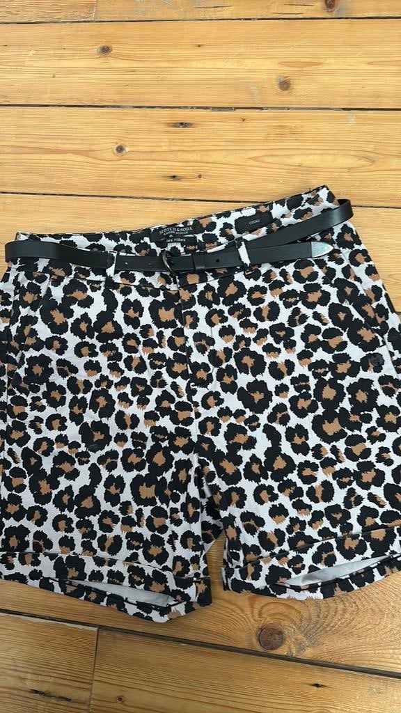 Scotch &soda maat 26 luipaard korte broek nieuw, Ophalen of Verzenden, Nieuw, Maat 34 (XS) of kleiner, Kort