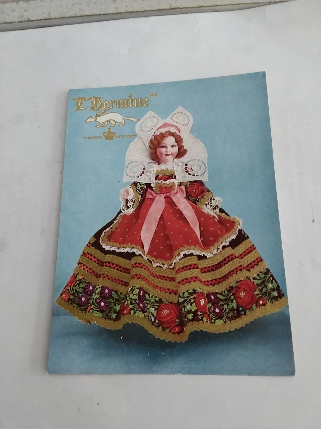 Kaart  L'Hermine Pop met Traditionele Klederdracht, Ophalen of Verzenden