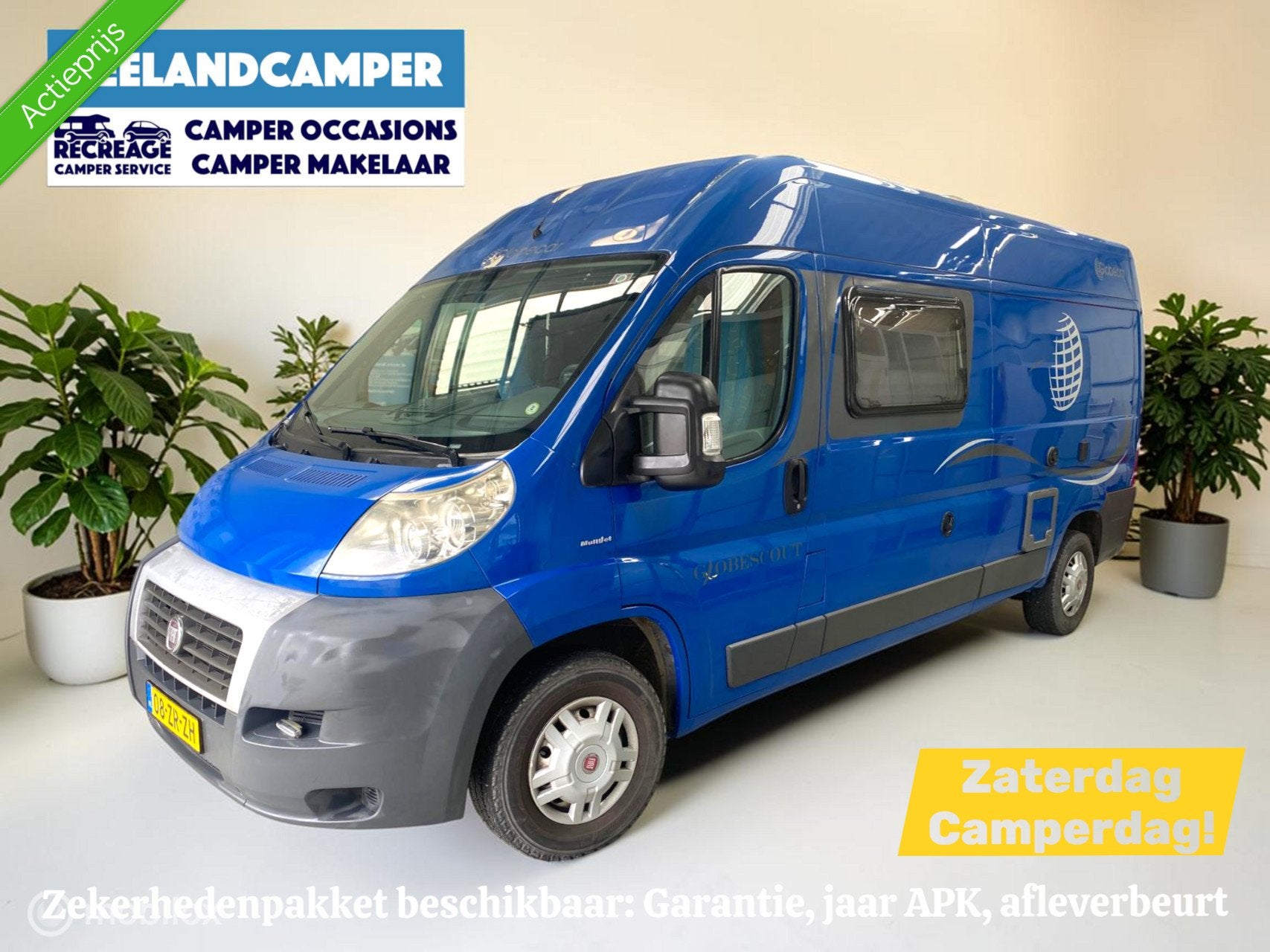 Dethleffs Globecar KW 009 – compacte buscamper met vast be, Caravans en Kamperen, Buscamper of Camperbus, Tot en met 2, 6 tot 7 meter