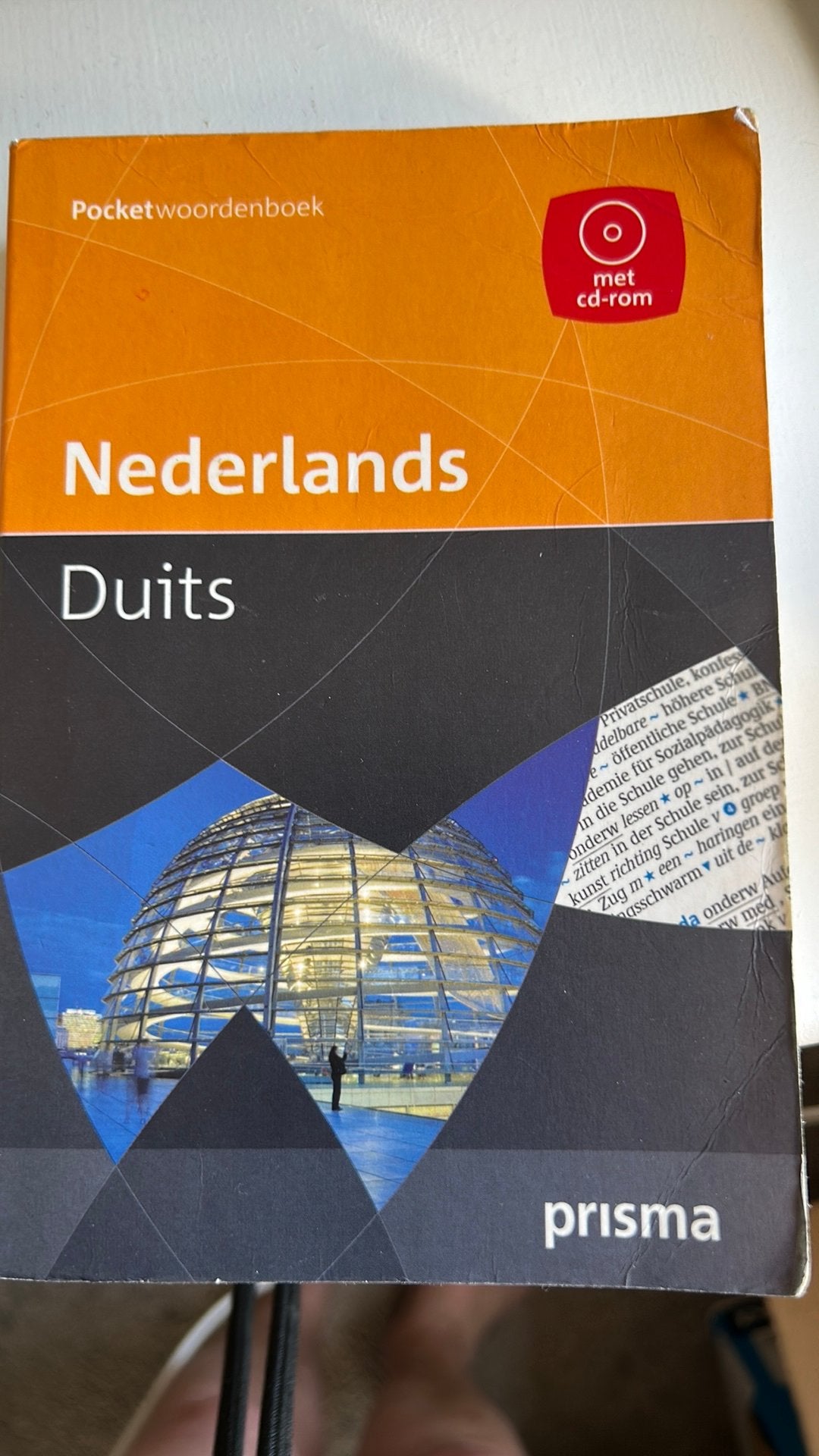Prisma pocketwoordenboek Nederlands-Duits, Boeken, Woordenboeken, Zo goed als nieuw, Prisma of Spectrum, Ophalen of Verzenden