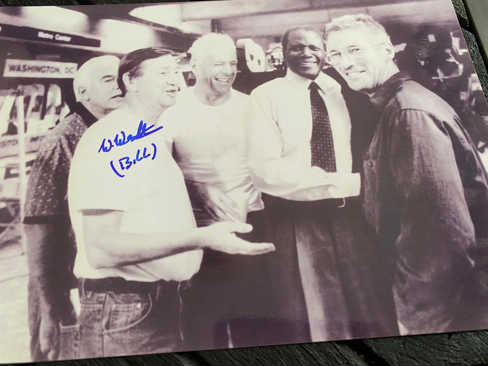 Filmster handtekening bill westley, Ophalen of Verzenden, Zo goed als nieuw, Foto of Kaart
