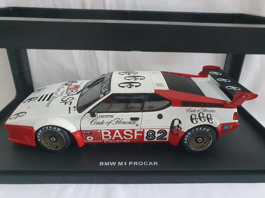 BMW M1 ProCar Series 1980 Johnny Cecotto Imola Werk83 1:18, Hobby en Vrije tijd, Modelauto's | 1:18, Ophalen of Verzenden, Nieuw