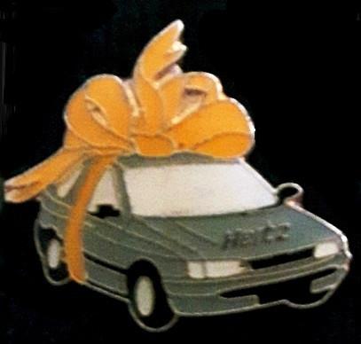 Hertz verhuur pin, Verzenden, Nieuw, Transport, Speldje of Pin
