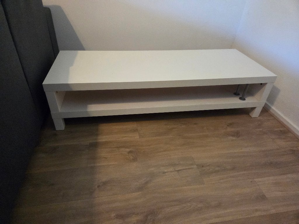 TV meubel, Huis en Inrichting, Ophalen, Gebruikt, Wit, 150 tot 200 cm