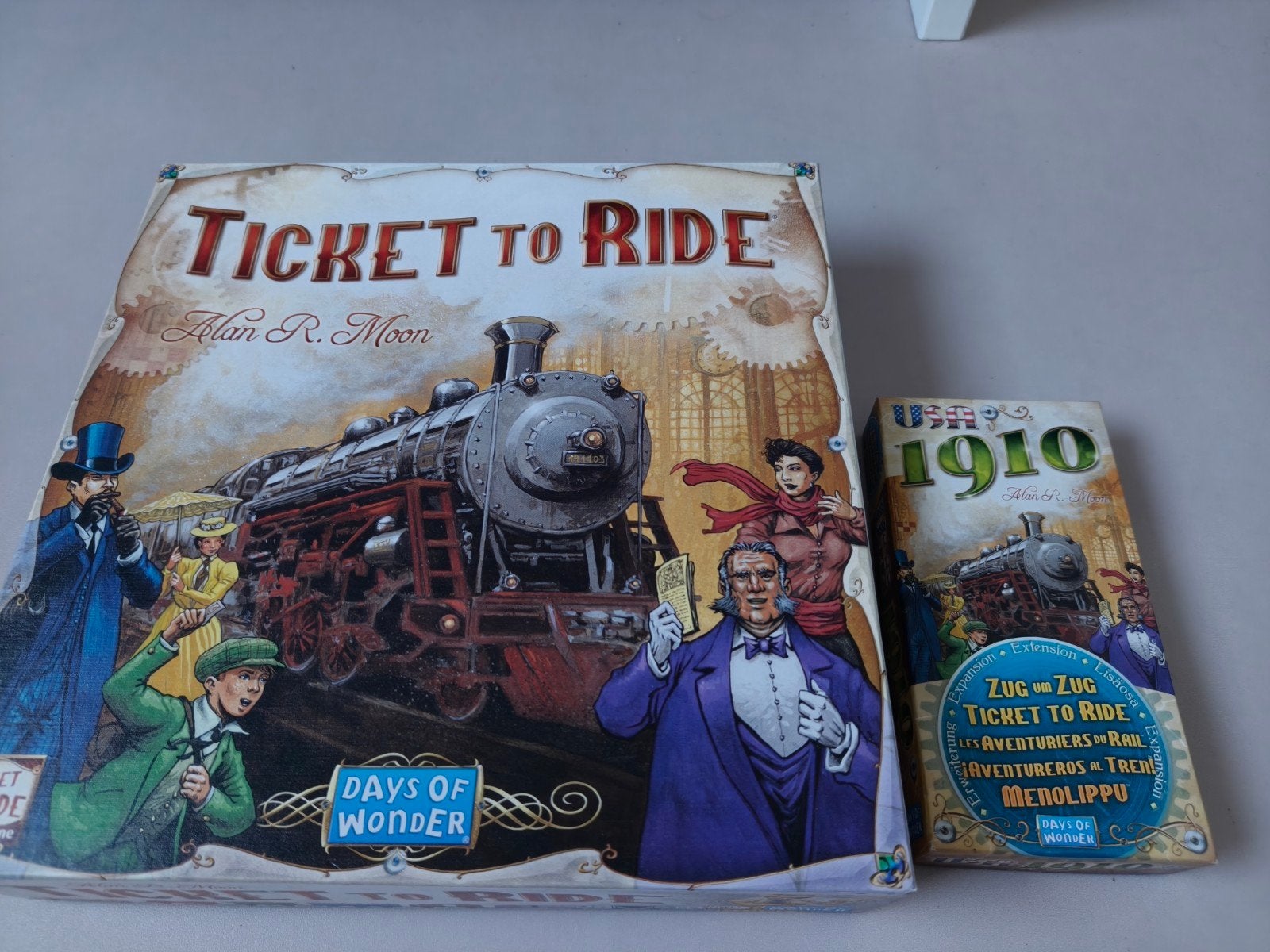 Ticket to Ride USA met uitbreiding 1910, Ophalen of Verzenden