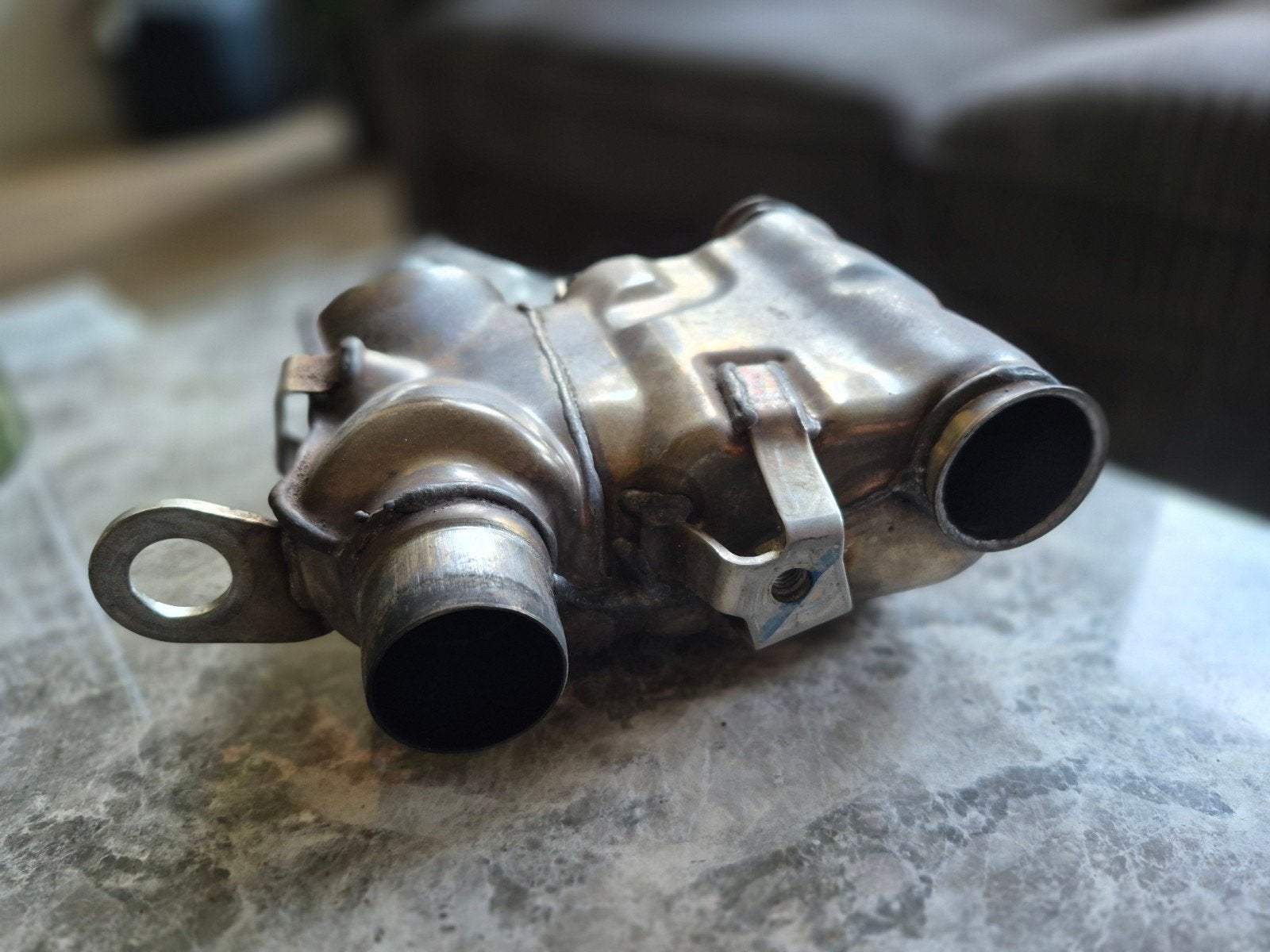 Triumph Bonneville T120 Katalysator 2019 (3000km), Ophalen, Gebruikt