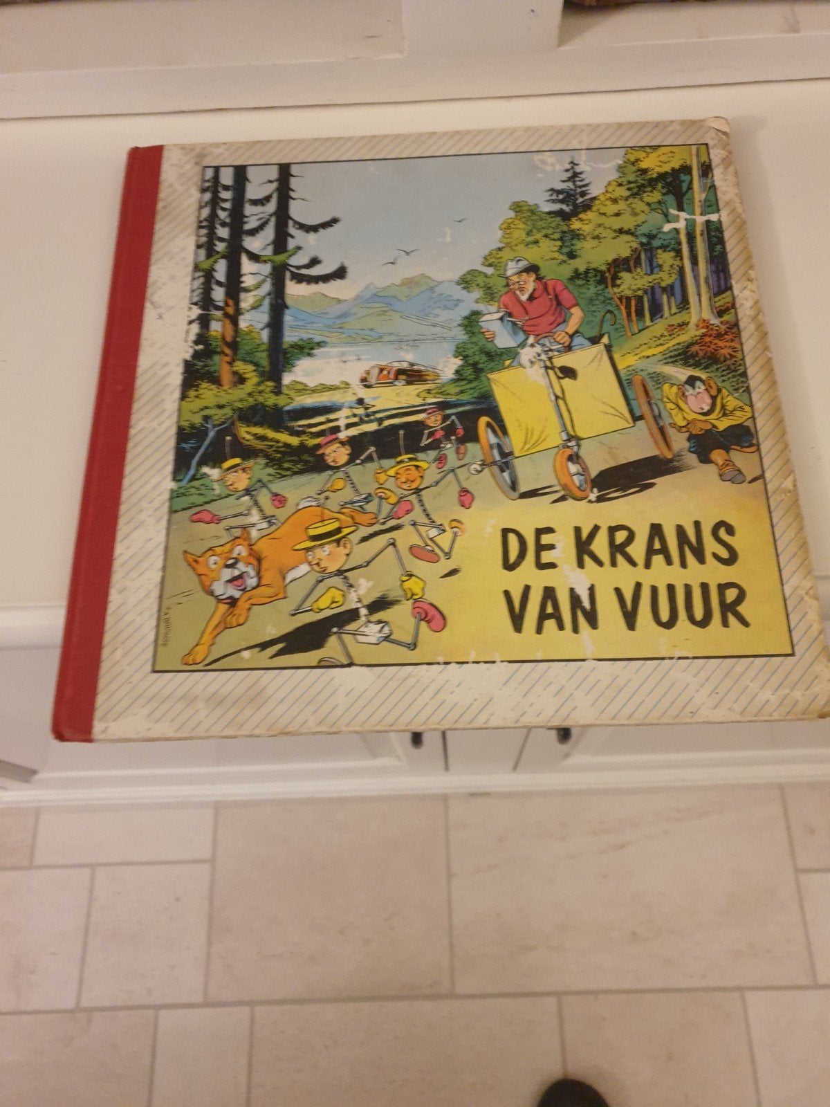 De krans van vuur, Boeken, Stripboeken, Eén stripboek, Ophalen of Verzenden, Gelezen