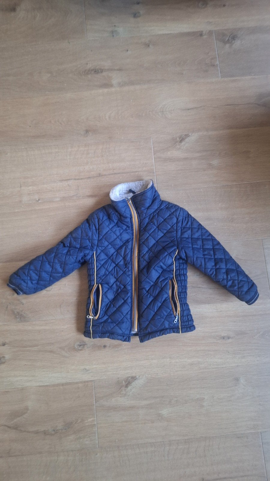 Kids Case gewatteerde jas met teddy voering maat 104, Kinderen en Baby's, Kinderkleding | Maat 104, Ophalen, Gebruikt, Jongen of Meisje