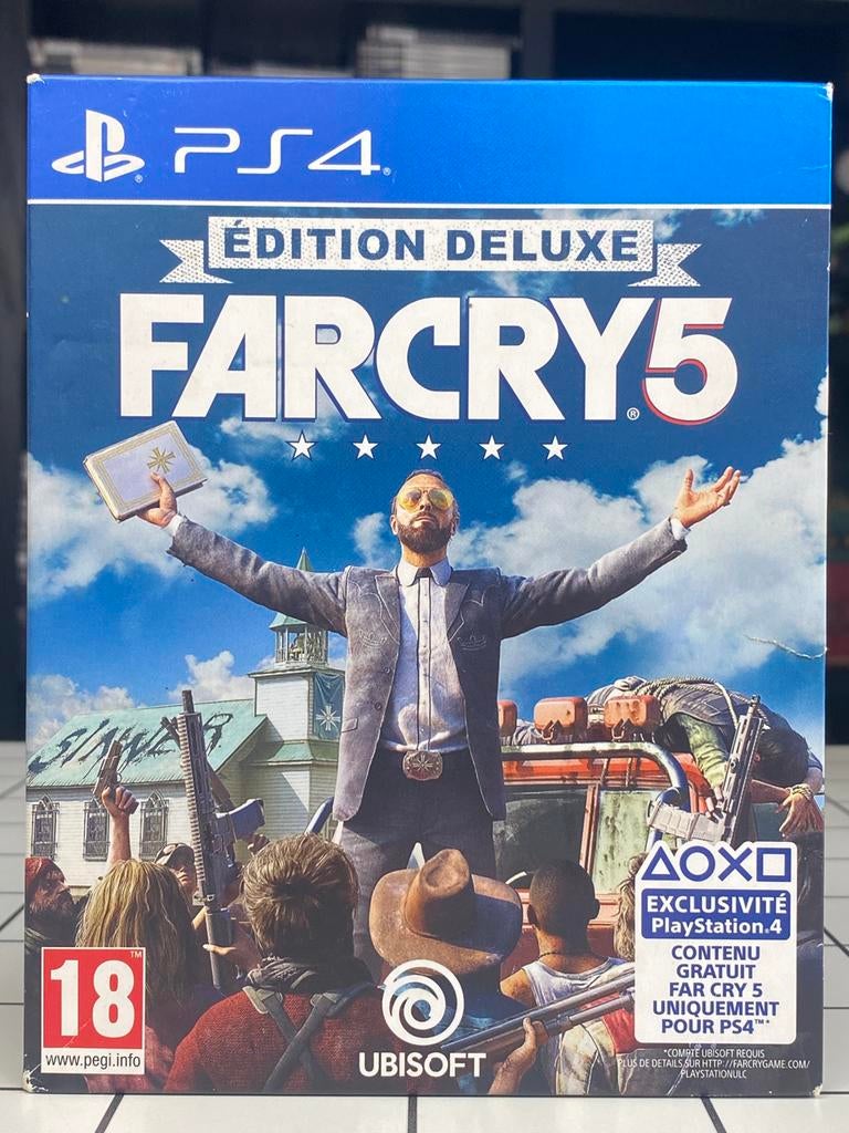 Far Cry 5 Deluxe Edition - PS4 PlayStation 4 Game - Compleet, Ubisoft, Vanaf 18 jaar, Shooter, Www.ubisoft.com