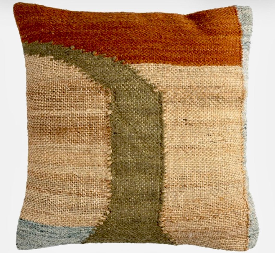 Dutchbone kussen 45 x 45 cm Pavilion, Overige merken, Meerkleurig, Vierkant, Nieuw