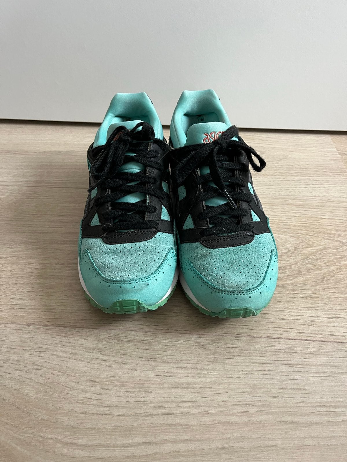 ASICS GEL-LYTE V Sneakers - Turquoise/Zwart, Ophalen, Gedragen, Overige kleuren, Sneakers of Gympen