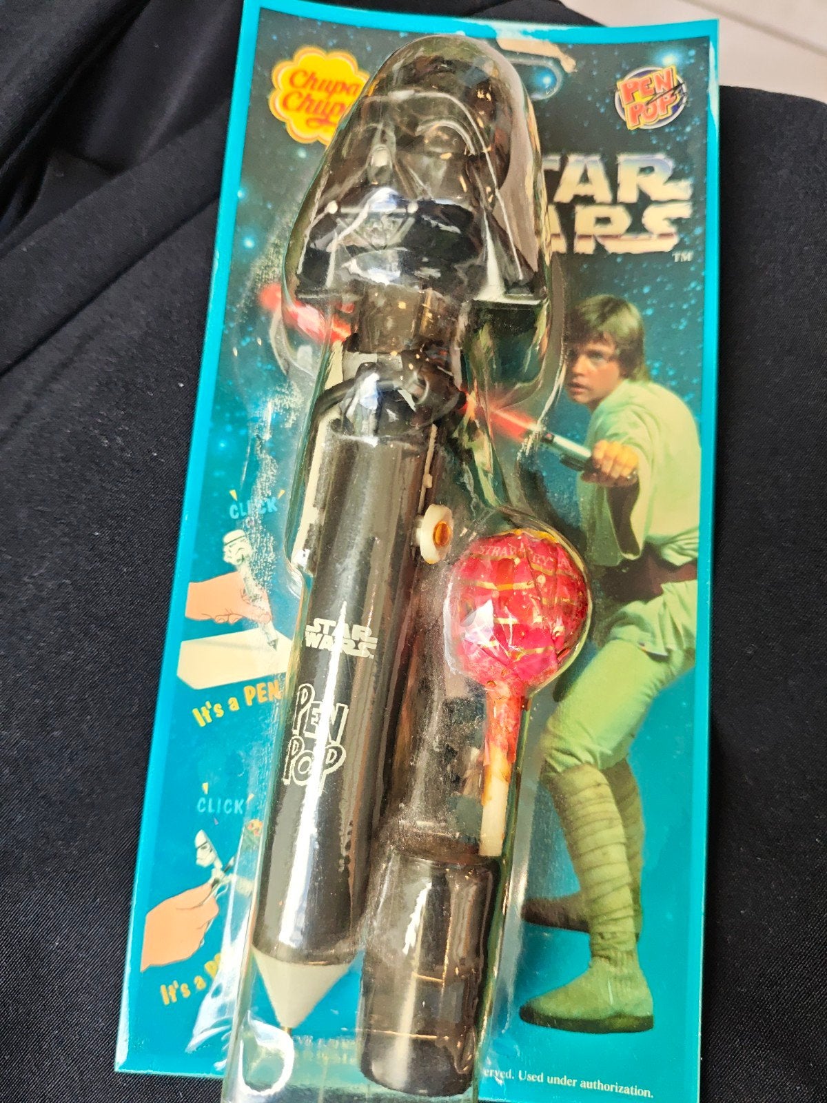 Star Wars Darth Vader Pen Pop Chupa Chups - Nieuw, Verzamelen, Star Wars, Ophalen of Verzenden, Nieuw, Gebruiksvoorwerp