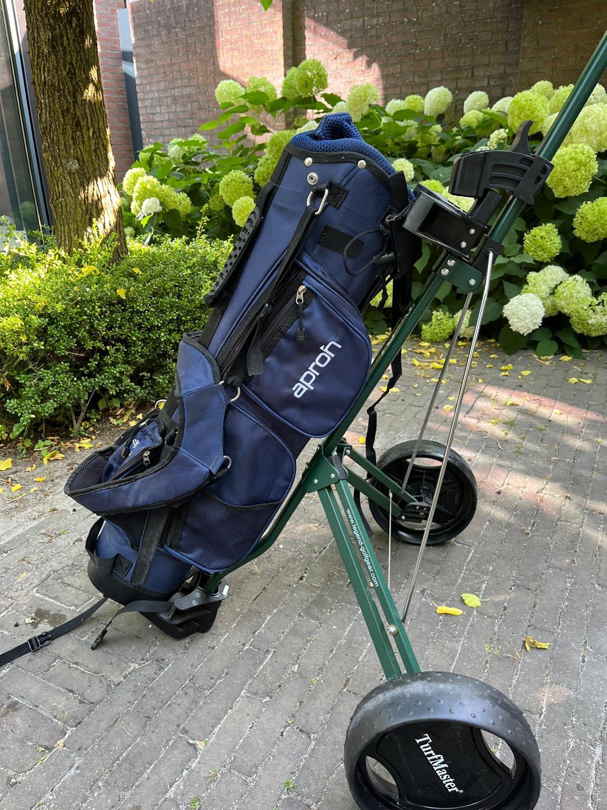 Complete dames golfset Dunlop Lady + golftas + golftrolley, Ophalen, Gebruikt, Set