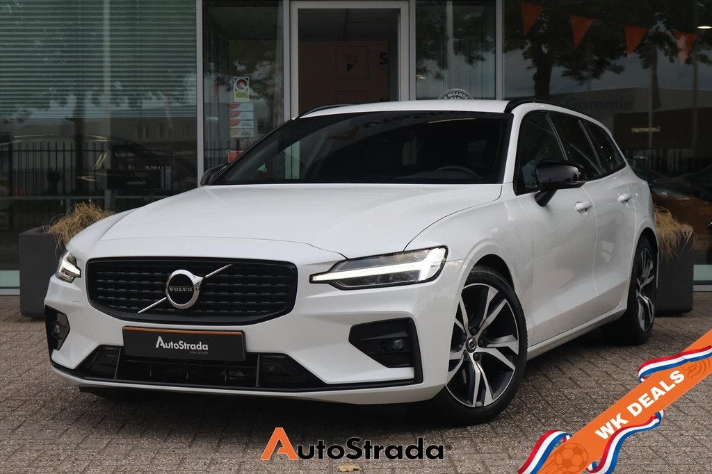 Volvo V60 B4 R-Design 197pk | Memory | Navigatie | Dodehoek, Auto's, Volvo, Bedrijf, Te koop, V60, ABS, Achteruitrijcamera, Adaptive Cruise Control