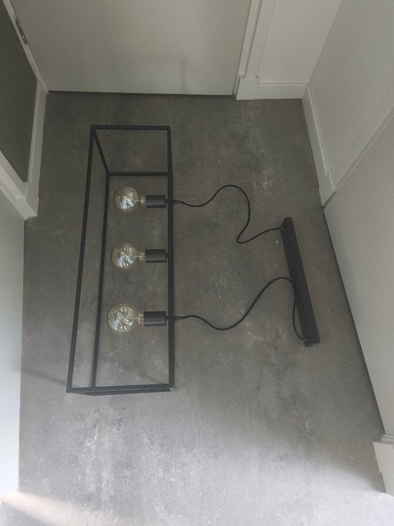 Eetkamer lamp (edison), Ophalen, Zo goed als nieuw, Metaal