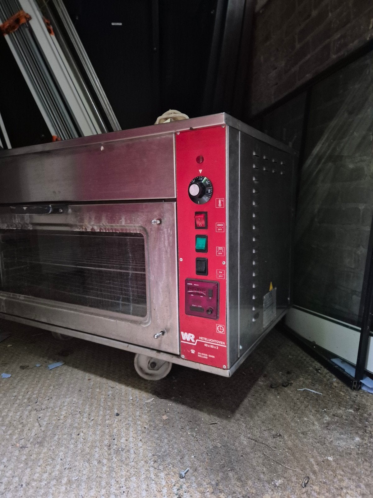 Professionele WR Heteluchtoven - Perfect voor Horeca, Ophalen, Hete lucht, Heteluchtoven, Vrijstaand