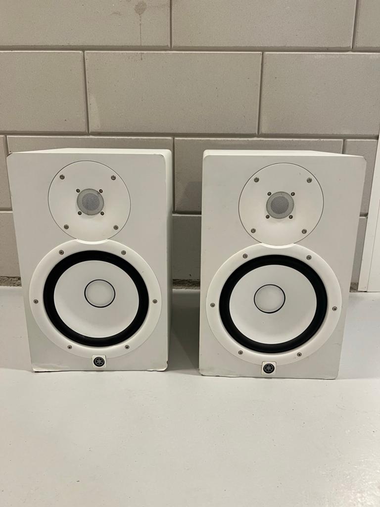 Yamaha HS8 Studio Monitors Wit, Ophalen, Zo goed als nieuw, Speakers, Overige merken