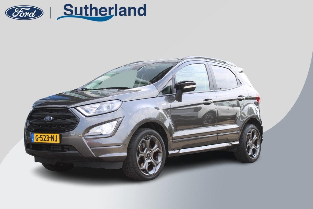 Ford EcoSport 1.0 EcoBoost ST-Line Black | Automaat! | Trekh, Auto's, Ford, 125 pk, Gebruikt, Euro 6, Ecosport