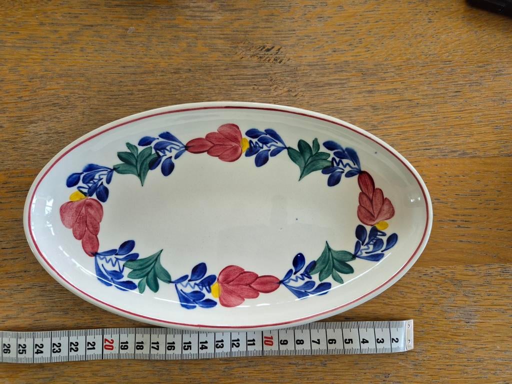 Serveerschaaltje Boerenbont Maastricht, Ophalen of Verzenden