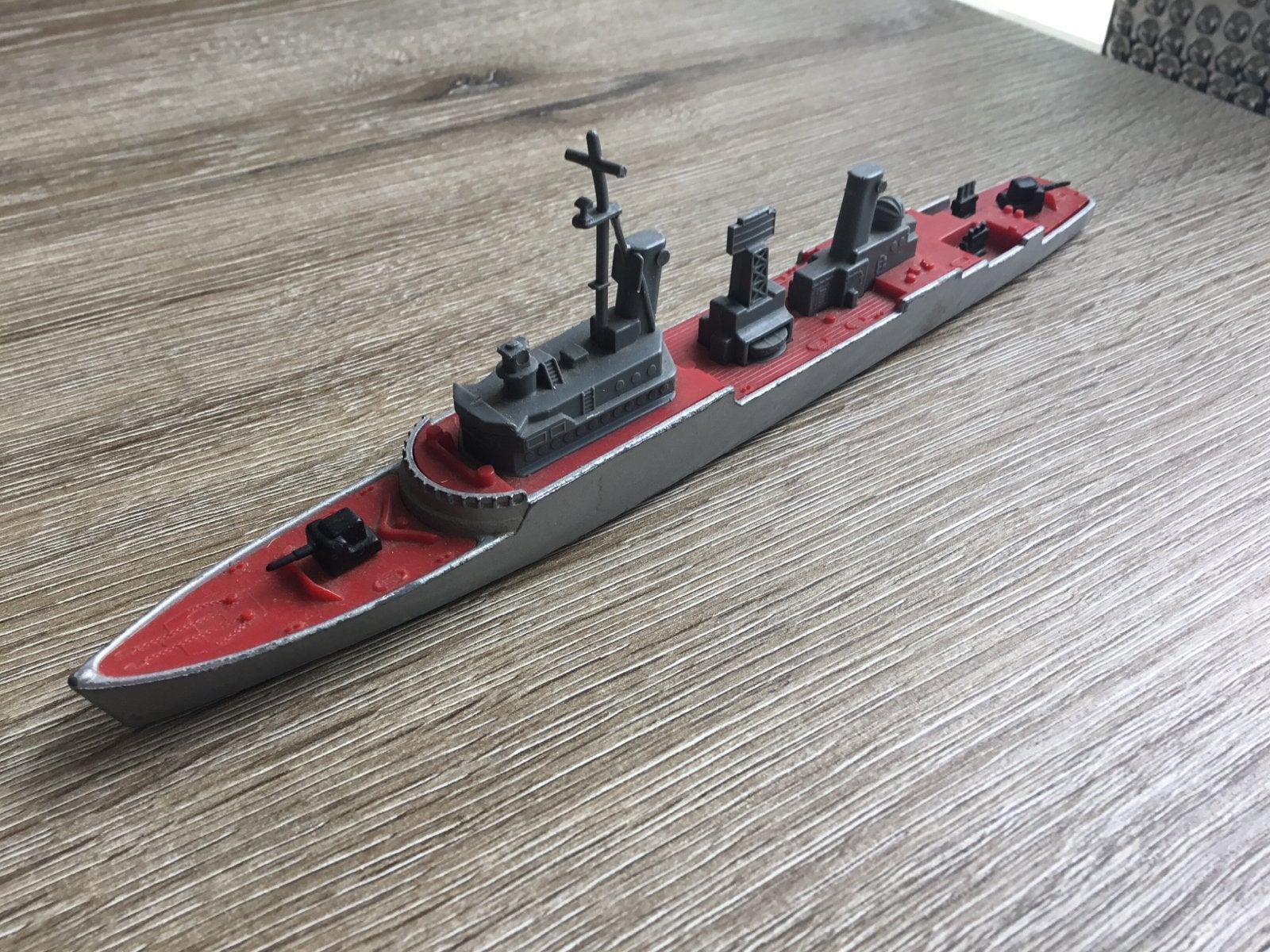 Vintage Matchbox Lesney F109 Destroyer Modelboot, Ophalen of Verzenden, Gebruikt