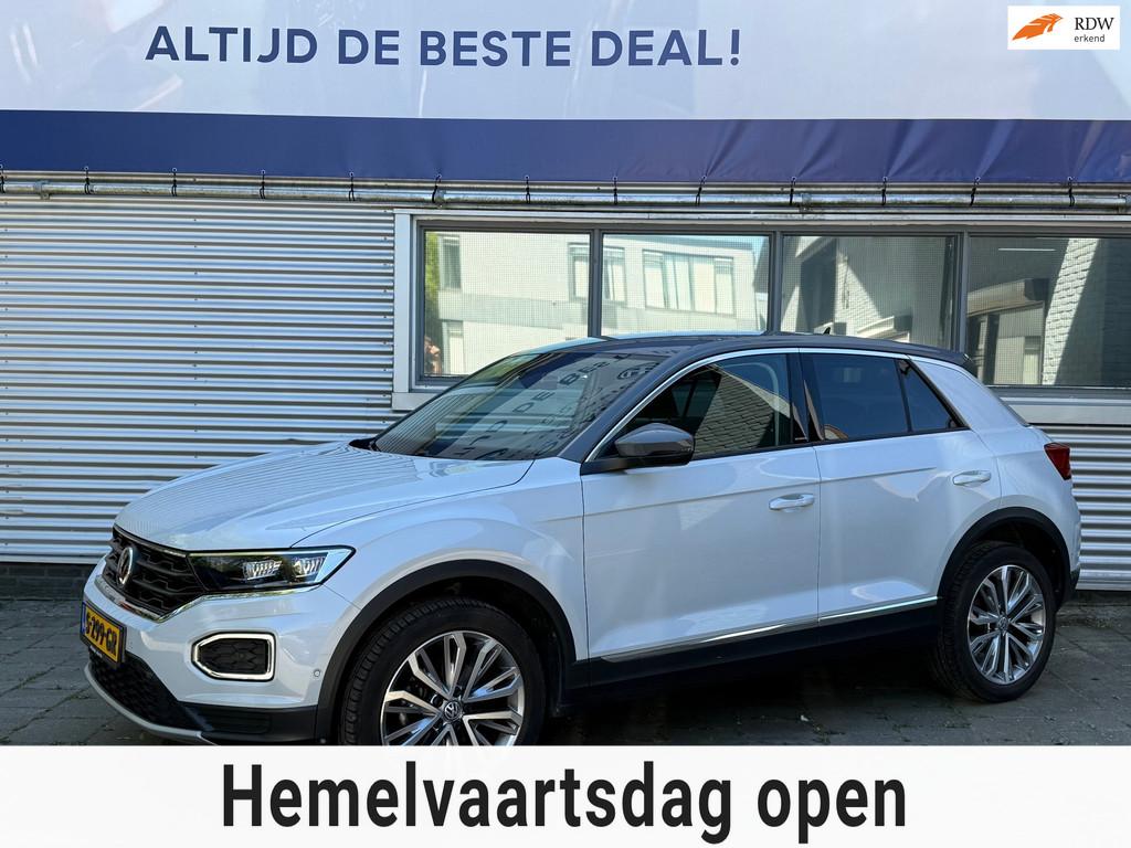 Volkswagen T-Roc 1.5 TSI Sport Business R l Virtual l LED Xe, Auto's, Stof, 4 cilinders, 150 pk, Wit