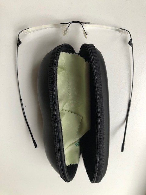 Look Under veraf bril , -1.5 sterkte . staat op de neus en m, Overige merken, Zwart, Nieuw, Ophalen of Verzenden