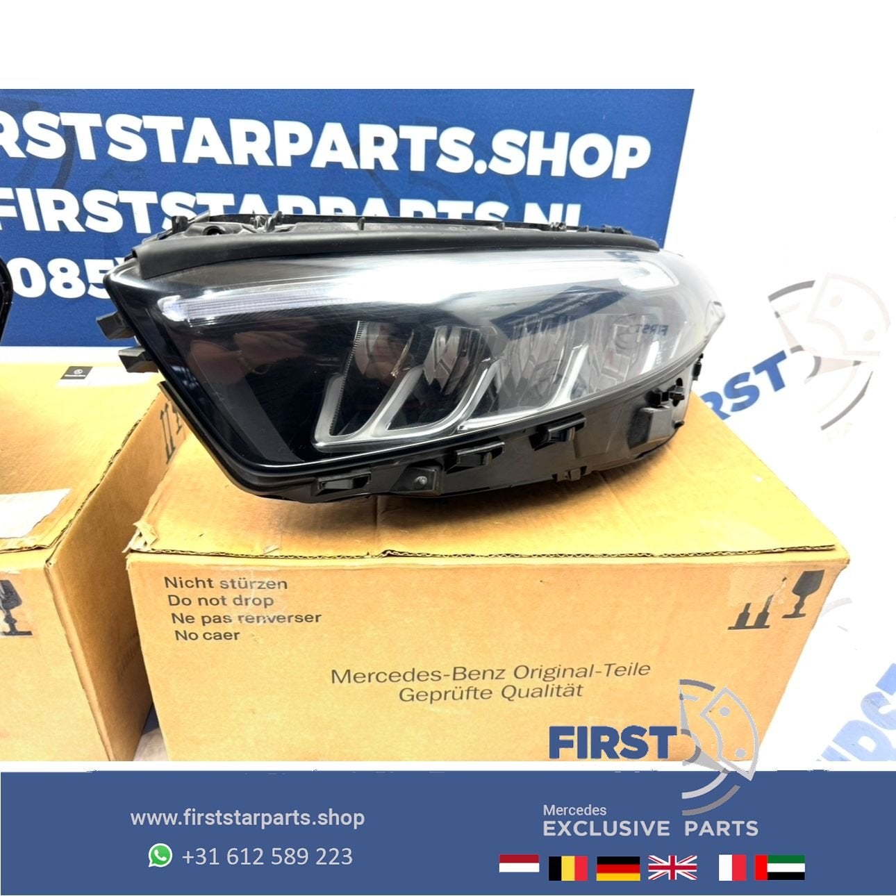 W177 A Klasse FACELIFT LED KOPLAMP LINKS High Performance 20, Gebruikt, -, Ophalen of Verzenden, -