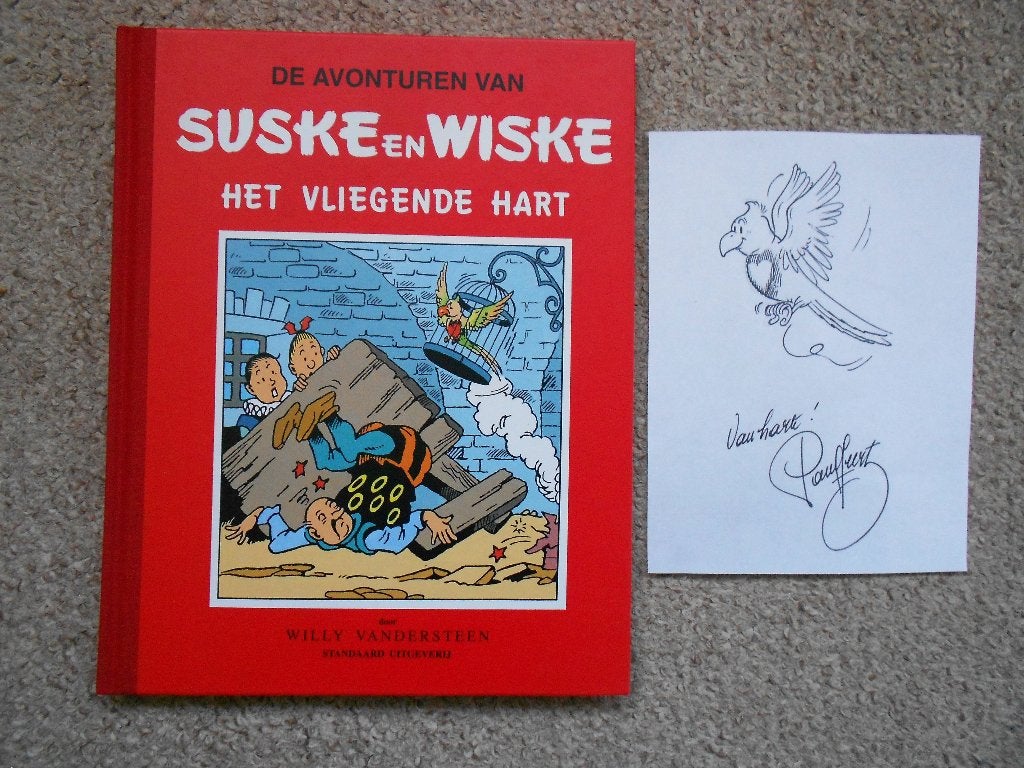 Suske en Wiske 23 Klassiek - Het Vliegende Hart + tek Geerts, Boeken, Willy Vandersteen, Eén stripboek, Nieuw, Ophalen of Verzenden