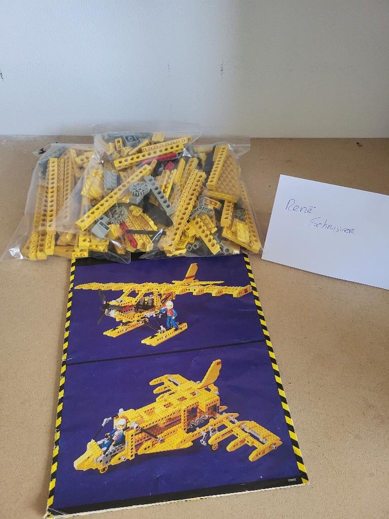 Lego 8855 Technic Prop plane, Kinderen en Baby's, Speelgoed | Duplo en Lego, Gebruikt, Lego, Ophalen of Verzenden, Technic