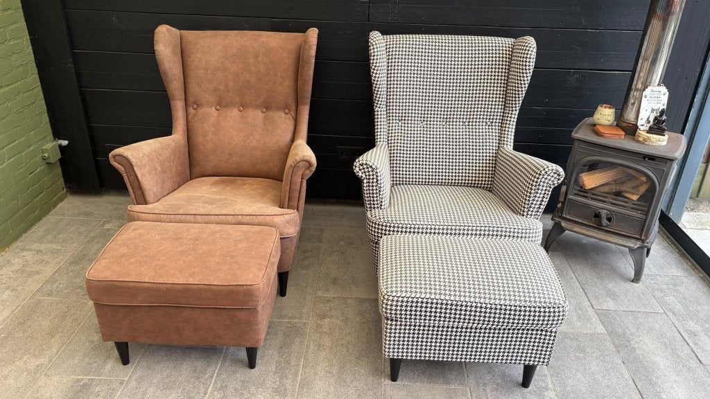 Strandmon 1 persoon zitbank te koop €250, Ophalen, Eenpersoons, Minder dan 75 cm, Zo goed als nieuw