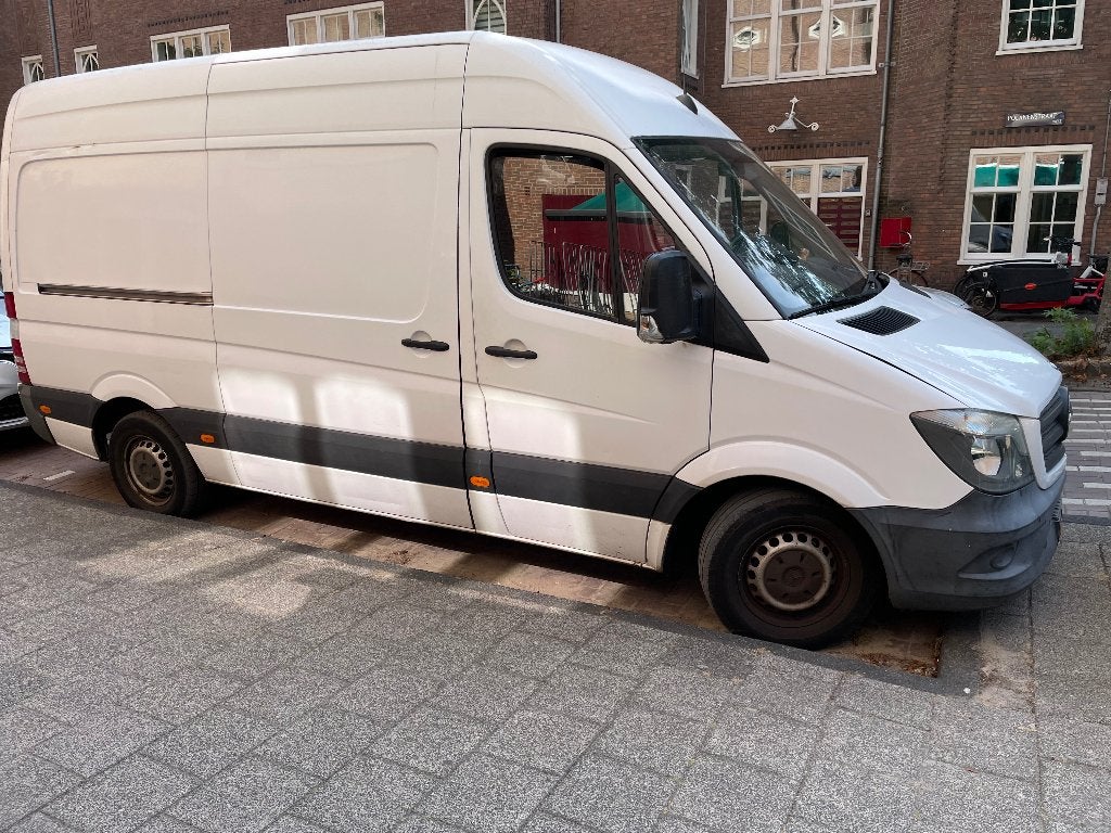 Mercedes-Benz Sprinter 313  2014 130pk, Auto's, 13 km/l, Euro 5, Achterwielaandrijving, Zwart