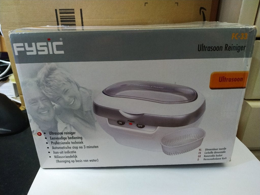 Fysic FC-33 Ultrasone reiniger, Ophalen of Verzenden, Nieuw