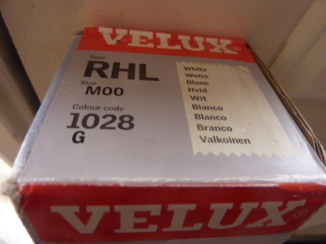 Nieuw Velux licht doorlatend gordijn / RHL M-serie., Beige, Nieuw, Minder dan 100 cm, 50 tot 100 cm