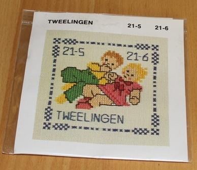 borduurpakket sterrenbeeld 10 x 10 cm, Ophalen of Verzenden, Nieuw, Borduurpakket