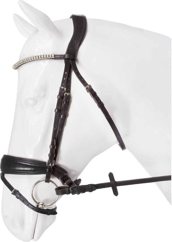 Horka Anatomisch hoofdstel Gipsy maat Pony, cob of Full, Dieren en Toebehoren, Paarden en Pony's | Hoofdstellen en Tuigage, .