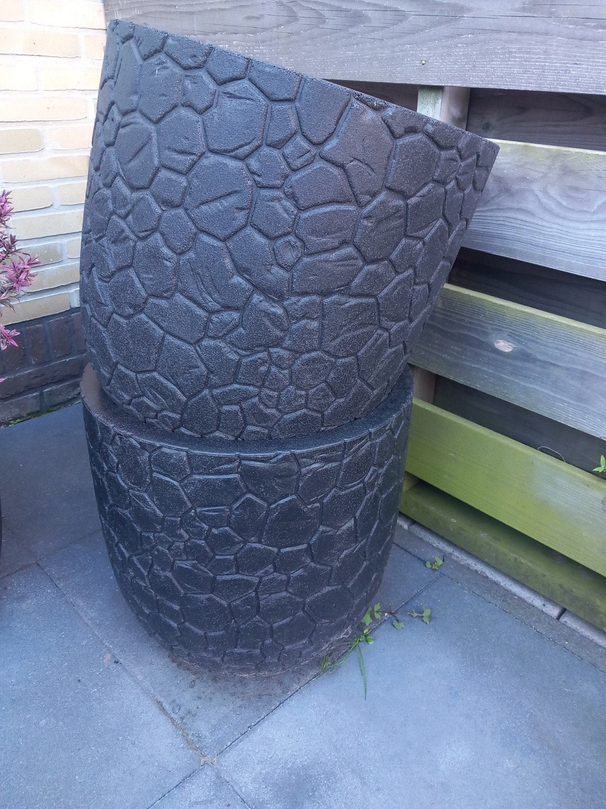 Capi Bloempotten, Ophalen, Kunststof, 40 cm of meer, Rond