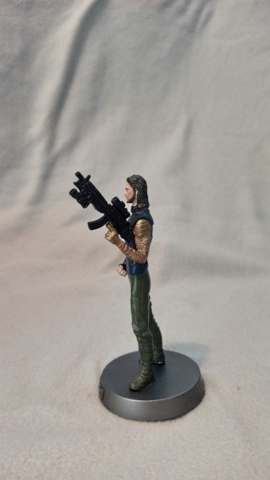 Marvel Avengers Infinity War Winter Soldier Metal Statue, Ophalen of Verzenden, Zo goed als nieuw