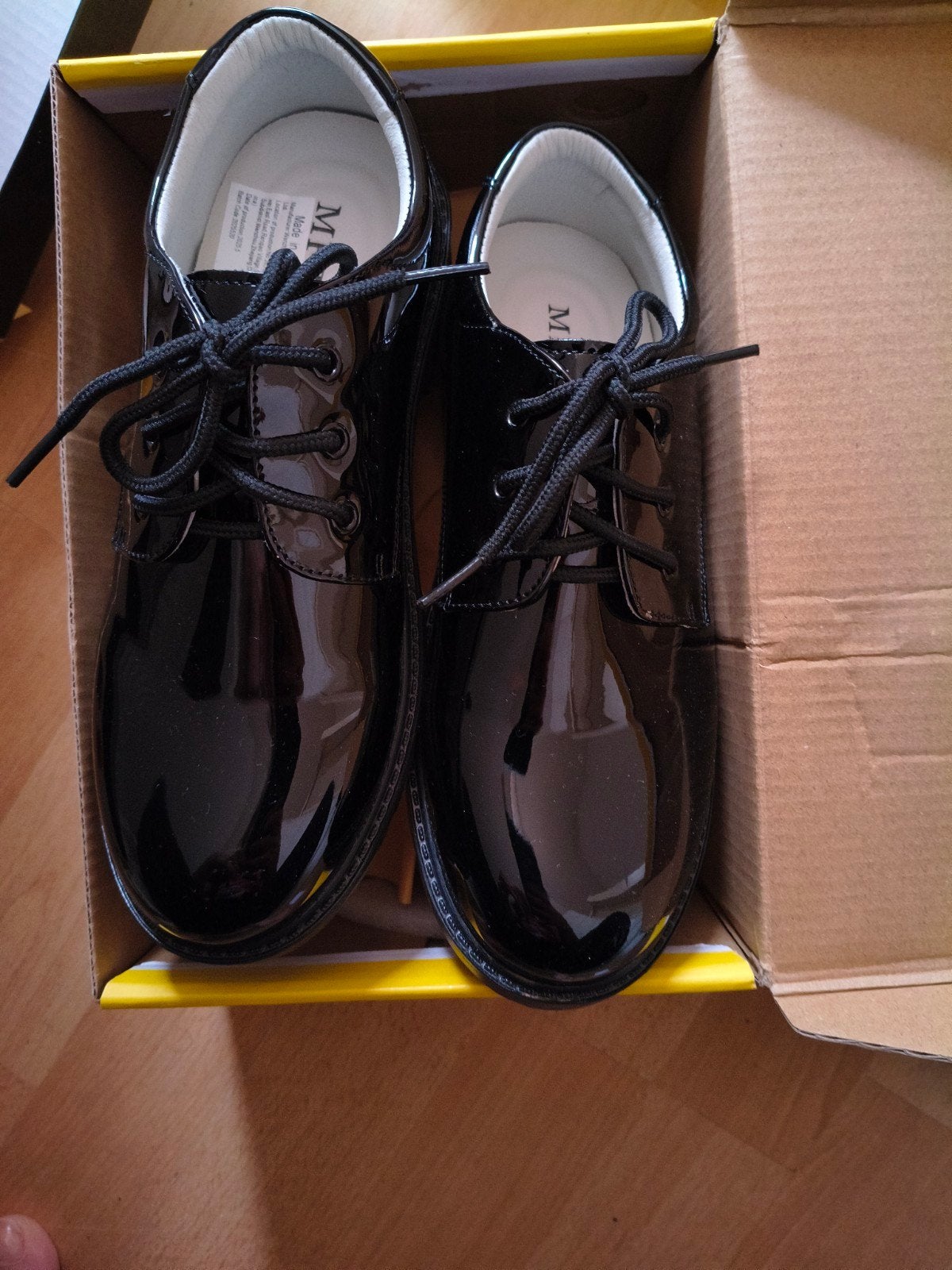 Nieuwe zwarte lakschoenen voor jongens/meisjes maat 36, Kinderen en Baby's, Jongen of Meisje, Schoenen, Nieuw, Ophalen of Verzenden