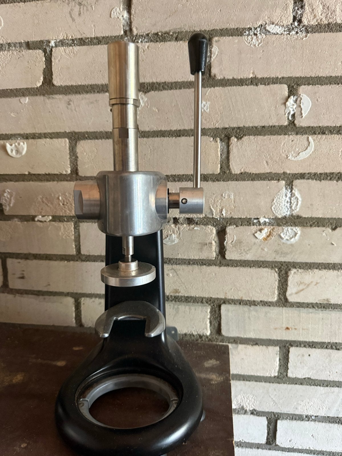 Bar Professional Koffie Tamper - Zo goed als nieuw, Ophalen, Overige typen, Zo goed als nieuw, Zwart